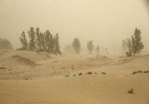 افزایش سرعت باد در شمال سیستان وبلوچستان