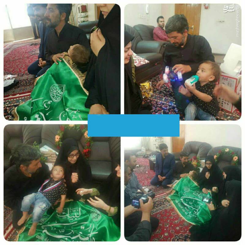 سوغات همسنگر شهید حججی برای خانواده&zwnj;اش