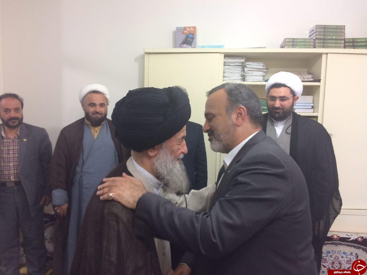 دیدار استاندار خراسان رضوی با آیات عظام علوی گرگانی و گرامی قمی