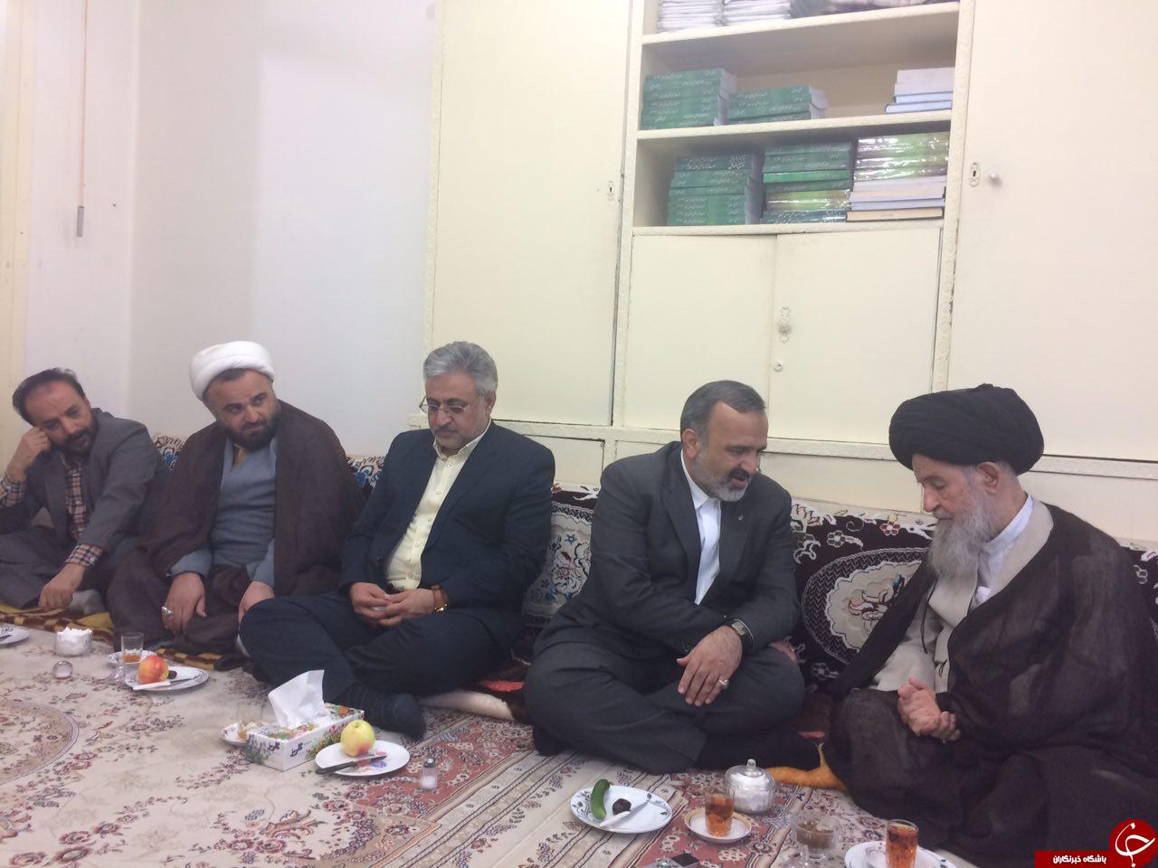 دیدار استاندار خراسان رضوی با آیات عظام علوی گرگانی و گرامی قمی