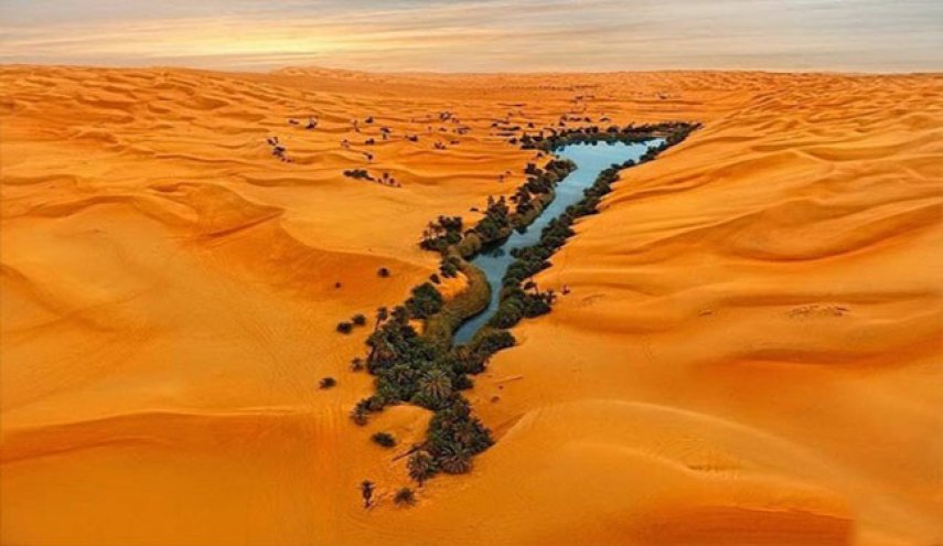 دریاچه رویایی اوباری، تحقق سراب در دل کویر لیبی