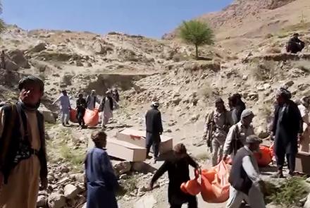کشف سه گور گروهی در میرزا اولنگ در پی قتل عام از سوی هراس افگنان