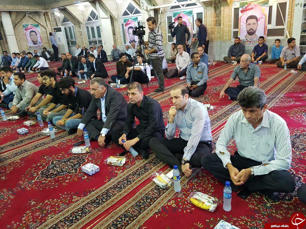 برگزاری مراسم گرامیداشت شهید محسن حججی در اهواز