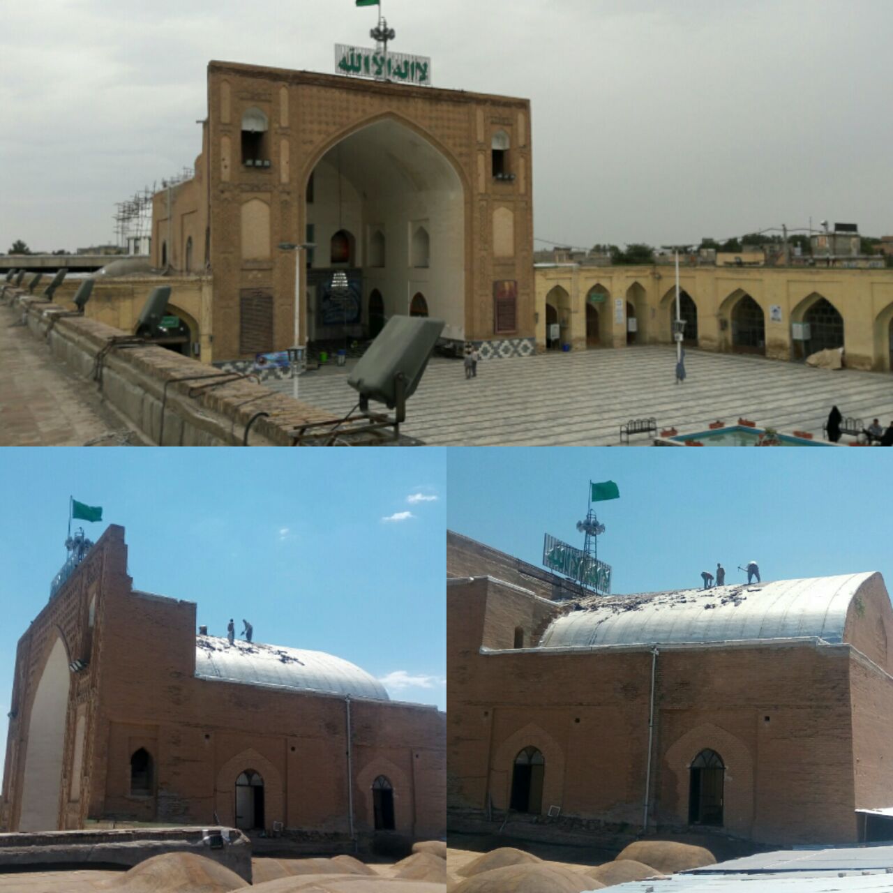 شروع مرمت مسجد جامع تاریخی نیشابور