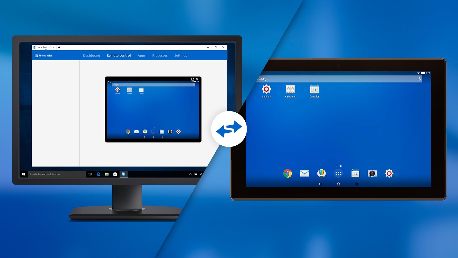 دانلود TeamViewer for Remote Control v12.3.7343 ؛ برنامه کنترل از دور کامپیوتر با اندروید