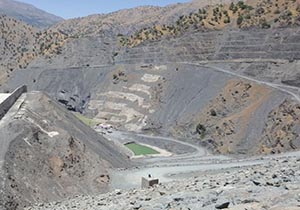 آبگیری سد کولسه شهرستان سردشت