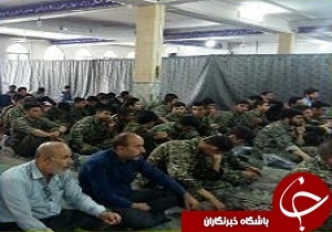 مراسم بزرگداشت شهید حججی در آبیک