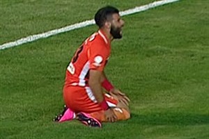گل اول سایپا به استقلال تهران + فیلم