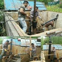 تقویت فشار آب آشامیدنی روستایی سراوان رشت