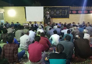برگزاری مراسم یادبود شهید مدافع حرم محسن حججی در رستاق