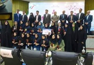 کسب عنوان برتر همیار مشاوران دختر استان قزوین