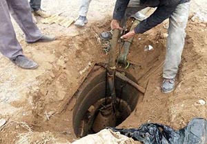 مسدود شدن 60 حلقه چاه غیر مجاز