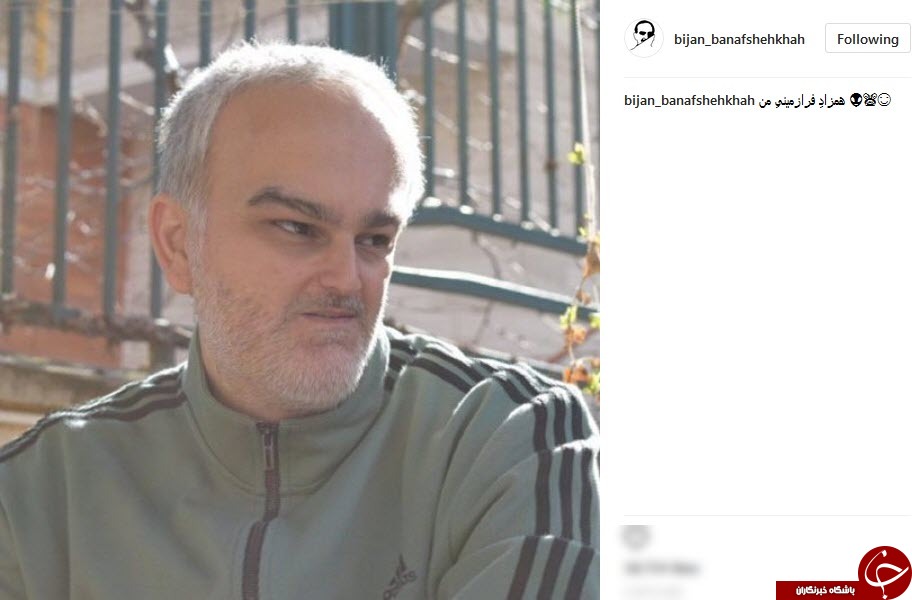 بیژن بنفشه خواه از همزاد خود رونمایی کرد +عکس بیژن بنفشه خواه از همزاد خود رونمایی کرد +عکس