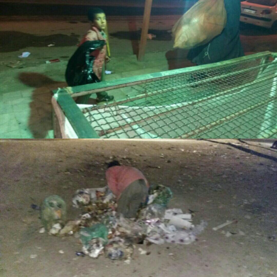 زباله گردها معضلی برای شهروندان زاهدانی