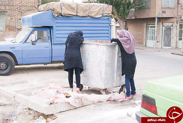 زباله گردها معضلی برای شهروندان زاهدانی