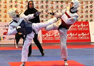 مشخص شدن برترین های مسابقات تکواندوی جوانان دختر قم
