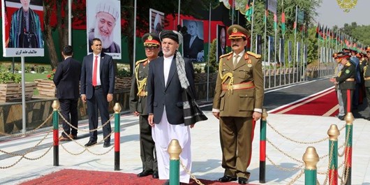 در سفر به هرات &laquo;غنی&raquo; از افتتاح خط آهن هرات به ایران در آینده نزدیک خبر داد