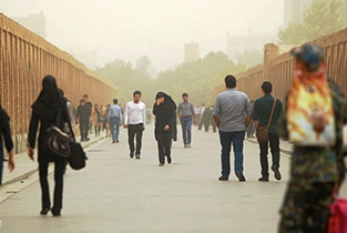 هوای استان اصفهان گردوغبار پیش بینی می شود