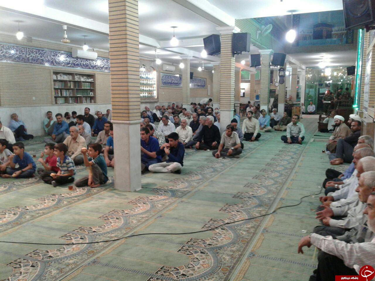 مراسم یادبود شهید 
