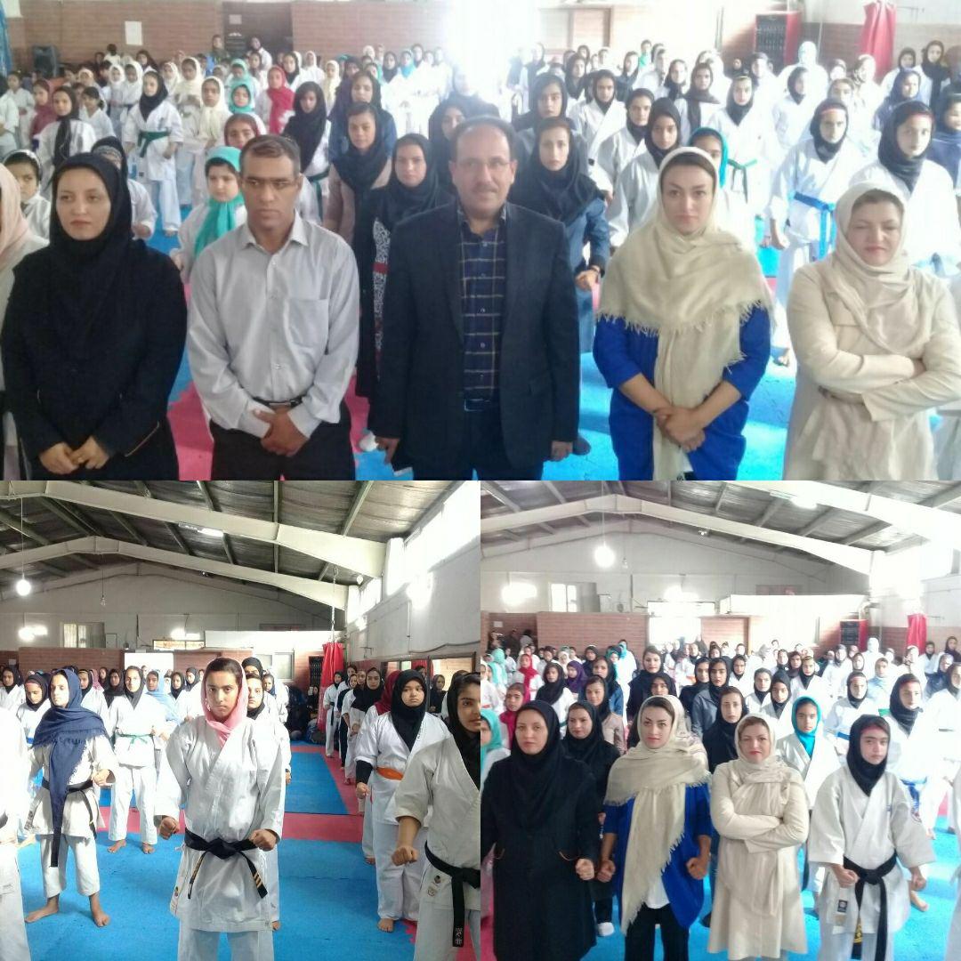 مسابقات کاراته سبک کیوکوشین تزوکای قهرمانی استان
