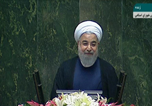 کنایه روحانی درباره ارسال لایحه جداسازی وزارتخانه‌ها به مجلس + فیلم