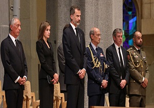 برگزاری مراسم یادبود قربانیان حادثه تروریستی بارسلون در اسپانیا