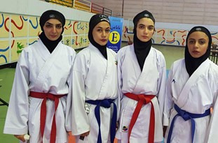 مدال نقره بر گردن کاراته‌باز تبریز