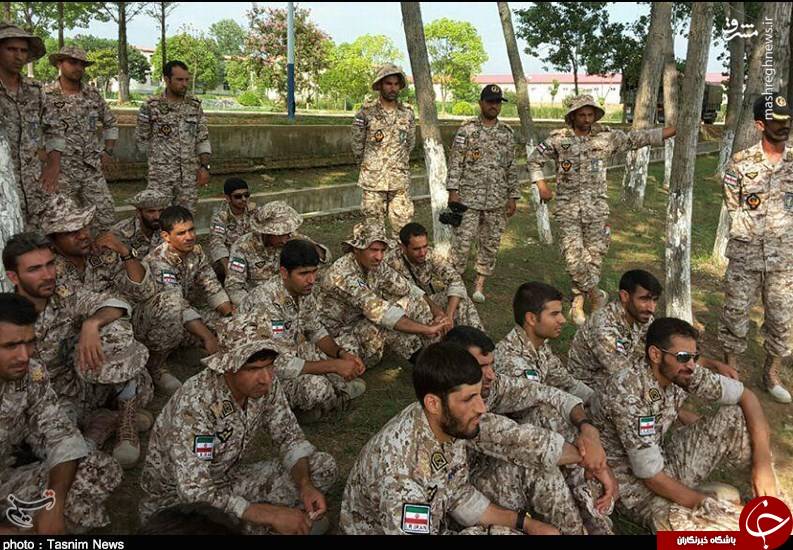 تمرینات نیروهای ویژه سپاه پاسداران در چین