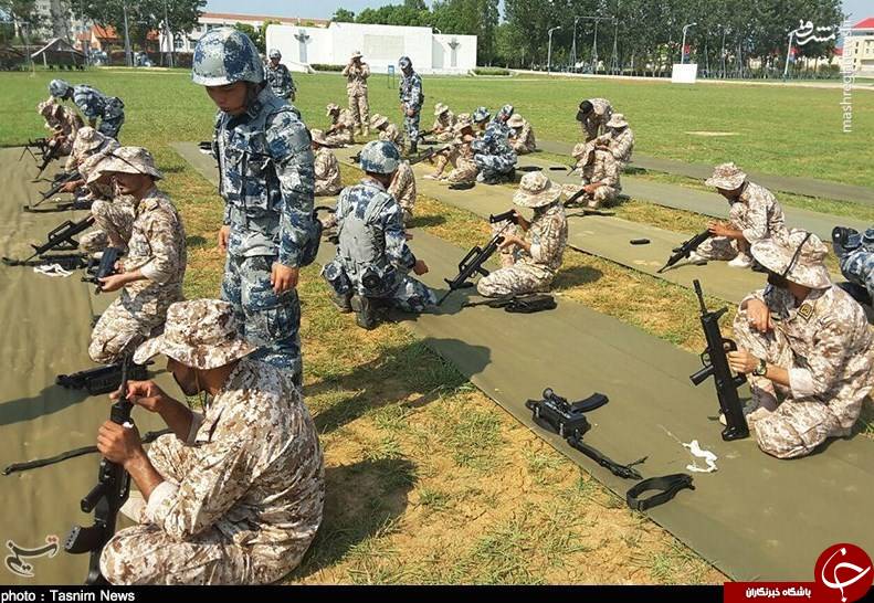 تمرینات نیروهای ویژه سپاه پاسداران در چین