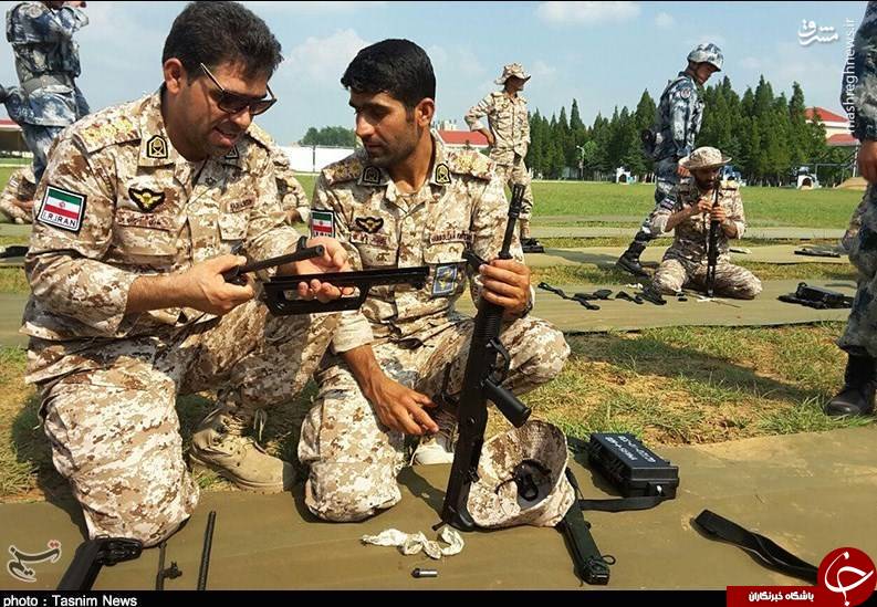 تمرینات نیروهای ویژه سپاه پاسداران در چین