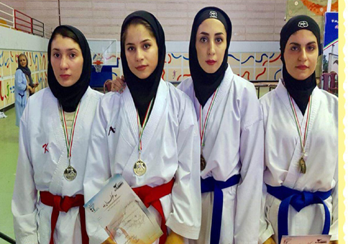 درخشش بانوان کاراته کار مازندرانی با کسب ۲۰ مدال