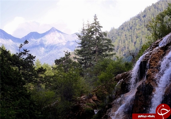 تصاویری زیبا از آبشار پارک ملی سیچوآن