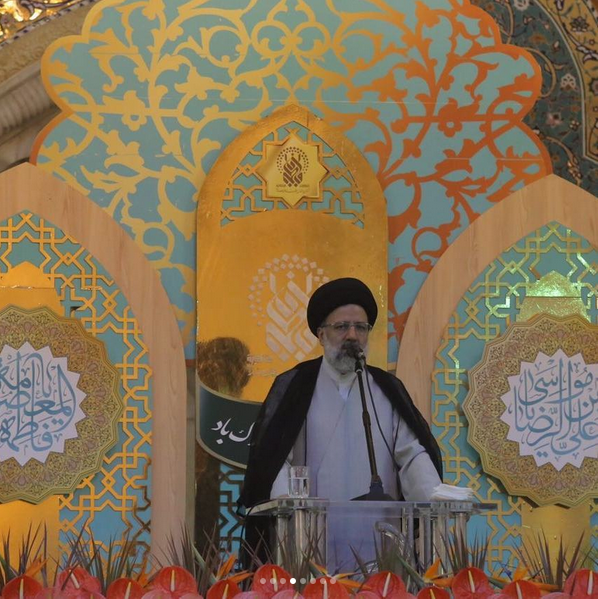 حضور تولیت آستان قدس رضوی در حرم حضرت معصومه (س)+ تصاویر