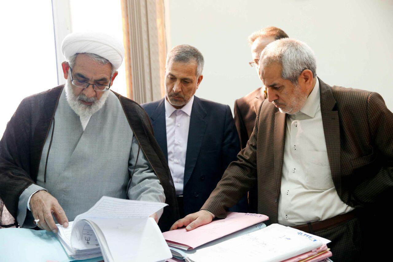 بازدید سرزده دادستان کل کشور از دادسرای عمومی و انقلاب تهران