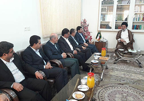 دیدار رئیس ستاد اجرایی فرمان امام با نماینده ولی فقیه در لرستان