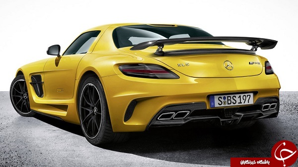 SLS AMG سری بلک؛ شاهکار دیگری از مرسدس بنز+عکس و فیلم