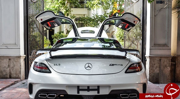 SLS AMG سری بلک؛ شاهکار دیگری از مرسدس بنز+عکس و فیلم