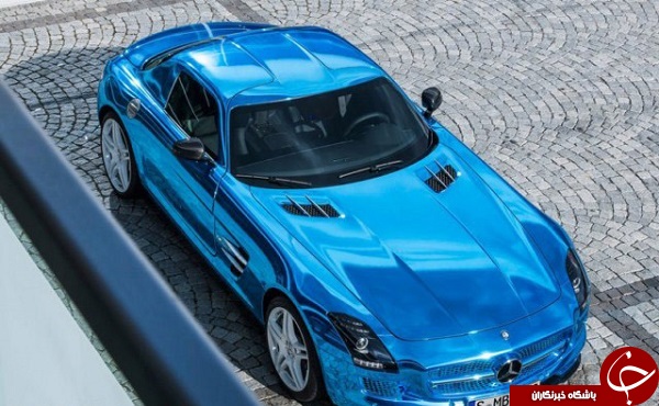 SLS AMG سری بلک؛ شاهکار دیگری از مرسدس بنز+عکس و فیلم