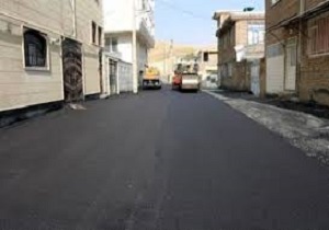 آسفالت و بهسازی 246 هزار مترمربع از خیابان‌ها و محلات سنندج