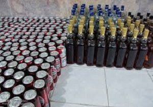 دستگیری واردکننده عمده مشروبات خارجی به اردبیل