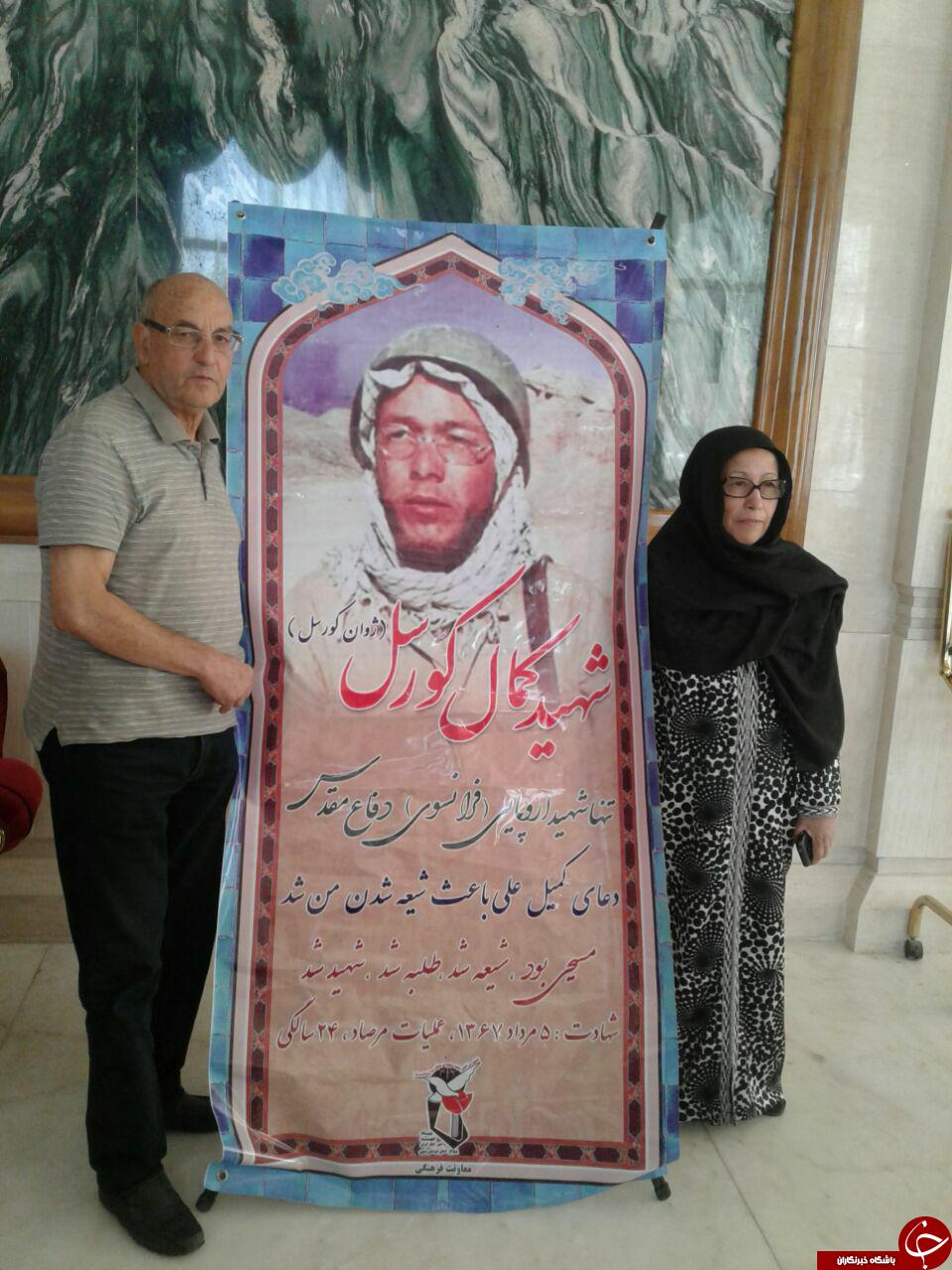 شهادت فرزندم در راه اسلام افتخار ماست