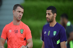 آخرین تمرین الاهلی پیش از دیدار با پرسپولیس برگزار شد