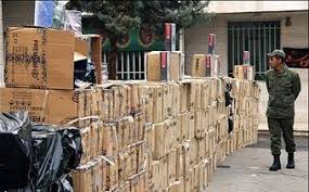 کشف بیش از ۸ هزاربسته تنباکوی قاچاق دراستان زنجان