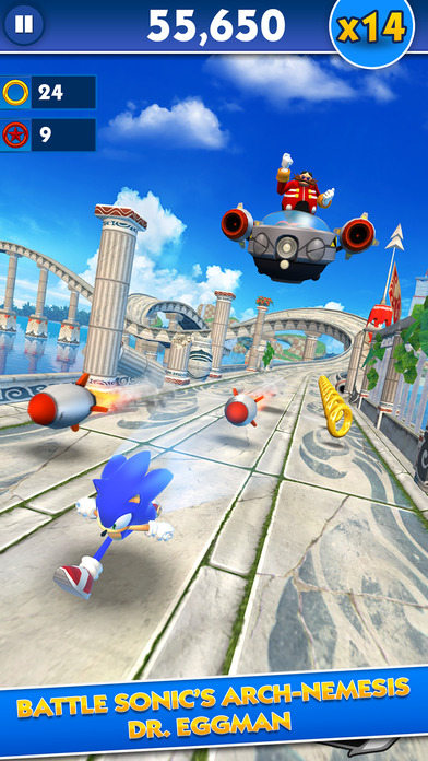 دانلود Sonic Dash 3.7.4.Go بازی سونیک دش