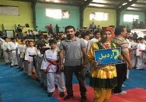 تیم کاراته خلخال مقام سوم کشوری را کسب کرد