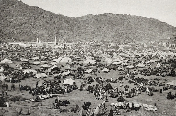 تصاویری قدیمی از نحوه اسکان حجاج سال 1889