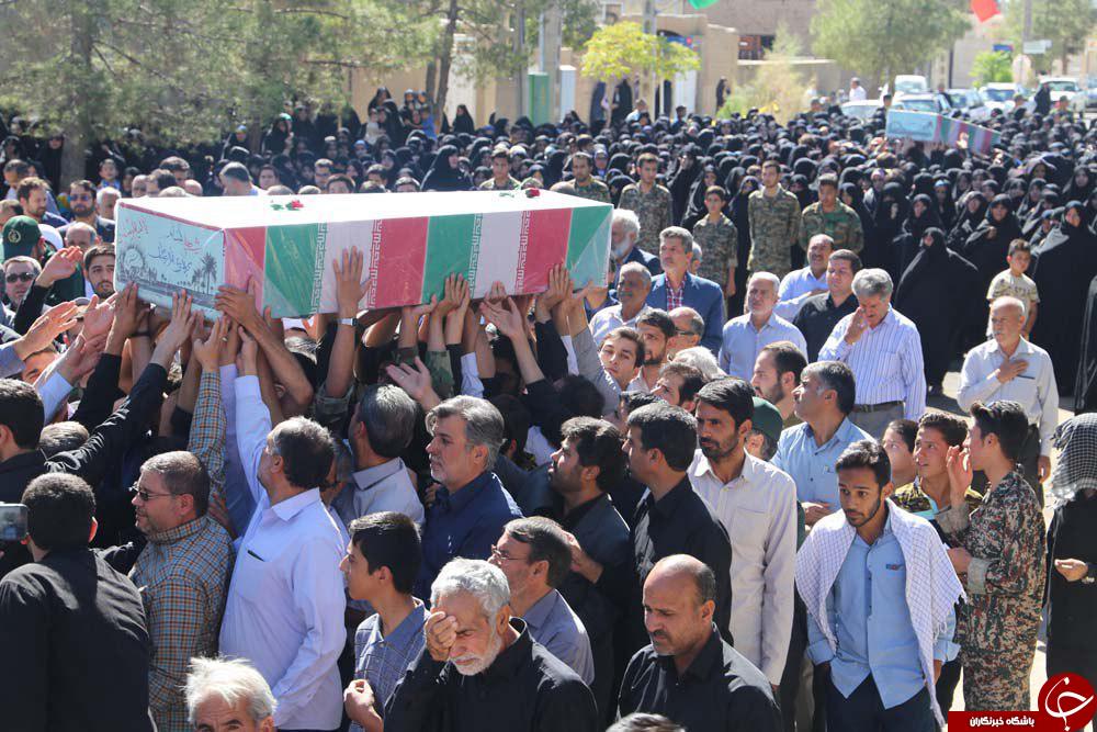 تشییع ۱۹ شهید گمنام در خراسان رضوی+تصاویر