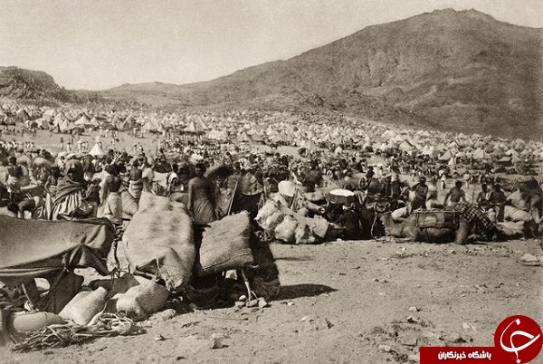 تصاویری قدیمی از نحوه اسکان حجاج سال 1889