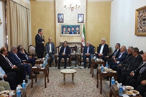 جابری انصاری با رهبران تجمع احزاب لبنانی گفتگو کرد