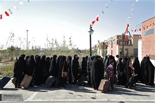 ورود پنحمین دوره زائران زیارت اولی زائرشهر